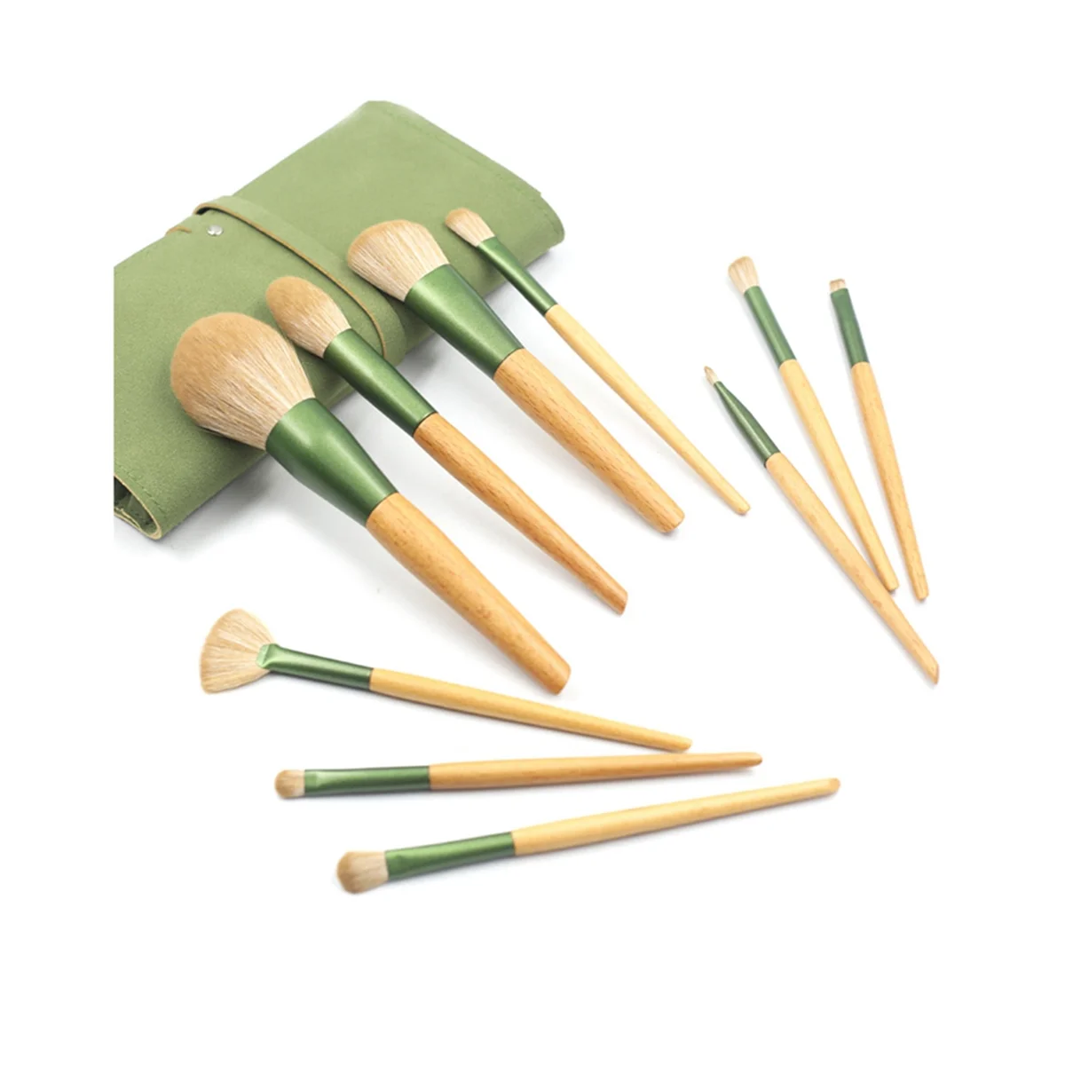 

10 шт., кисти для макияжа, мягкие волосы