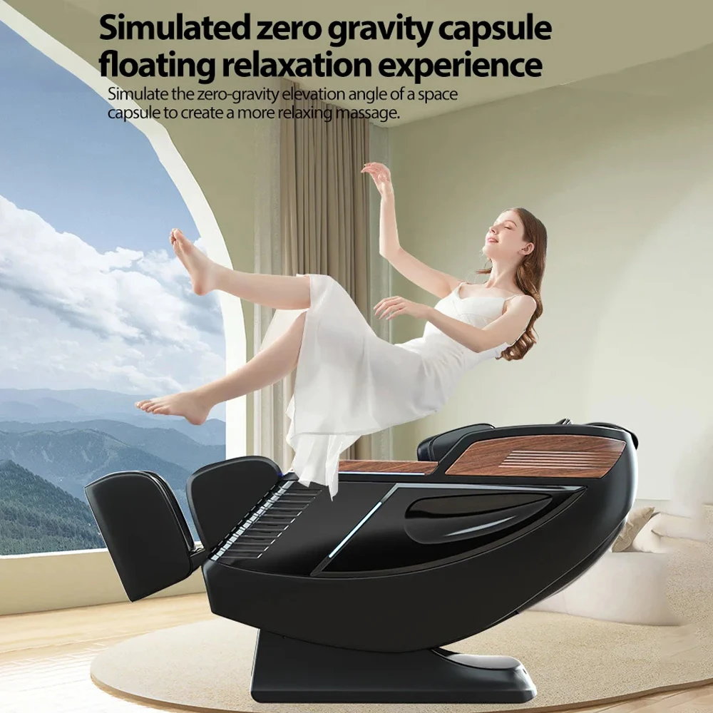 3 Year Warranty 4D SL-Track Zero Gravity full body AirBag Massager Chairs Home 3D Office Chair Luxury Electric Massage Sofa 3
