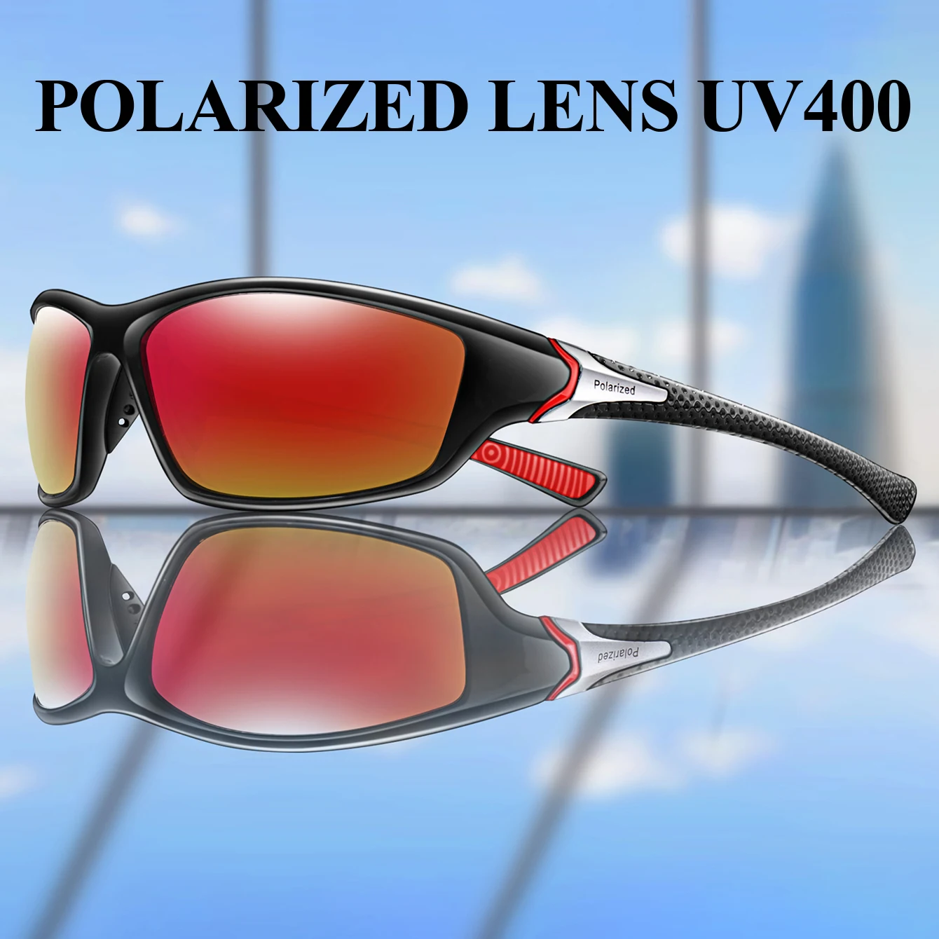 Polarized Sports Sunglasses Men Women Outdoor Sports Riding Cycling Fishing Running Rayed Hiking Classic Goggles
