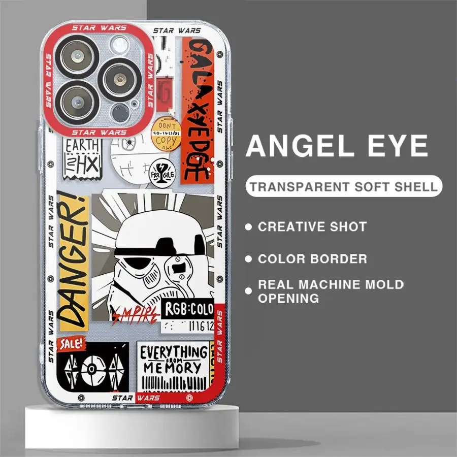thumbnail image 1 of Funda de teléfono de superhéroe Star Wars Para Apple, iPhone 15, 16 Pro, XS Max, 13, 14 Plus, XR, SE, 7, 8, 12, 11 Pro plus, mate, 1 of 5