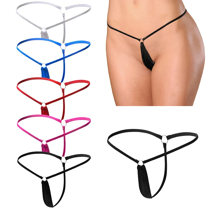 Women's Erotic Mini G-strings Low Rise Minimalist Invisible T-back Panties Sexy Thin Rope Bandage Thongs Seductive SM Lingerie women lingerie