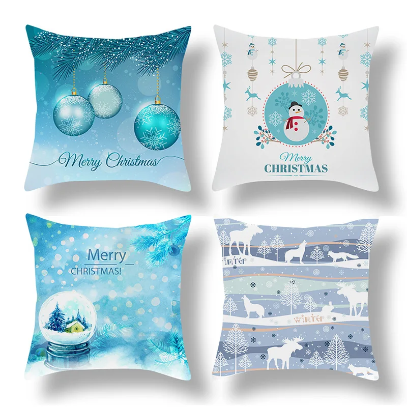 Christmas Decorative Pillow Covers  Christmas Pillow Cover Products - 2023  Christmas - Aliexpress