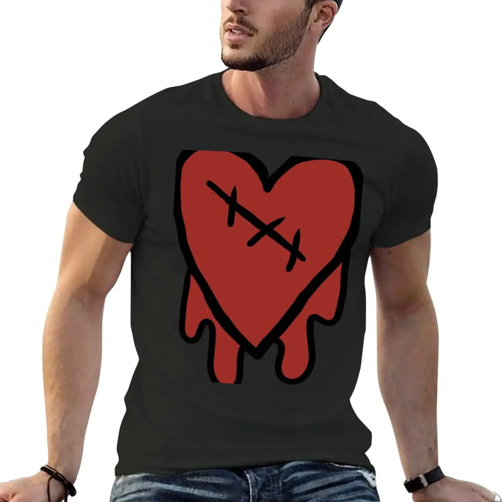 

Robbie's Broken Heart T-Shirt quick-drying tops T-shirt men