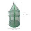 Hanging Drying Mesh Green Dust Proof Elastic Foldable Drying Net For Outdoor Drying Fish Food 6