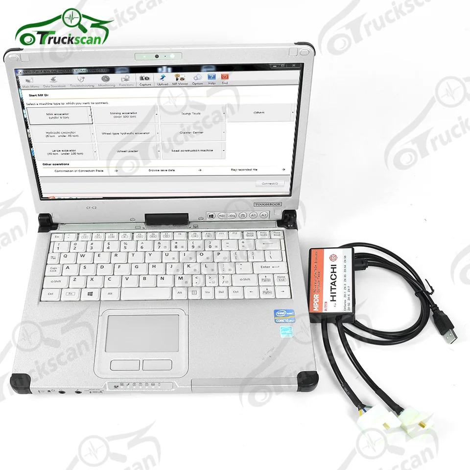 For Dr.ZX Diagnostic USB 4Pin Cable and 6Pin Cont Connectors for