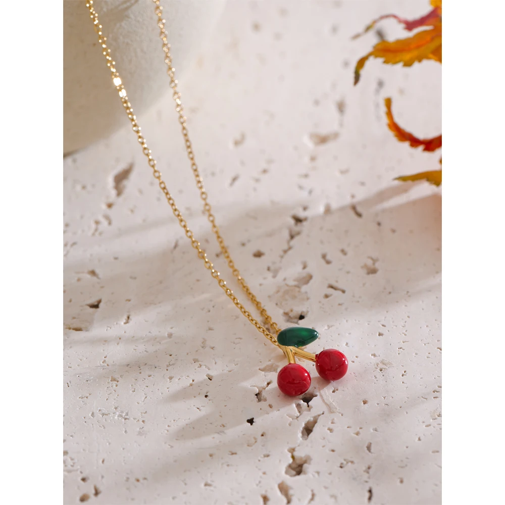 Yhpup Pendant Necklace Stud Earrings