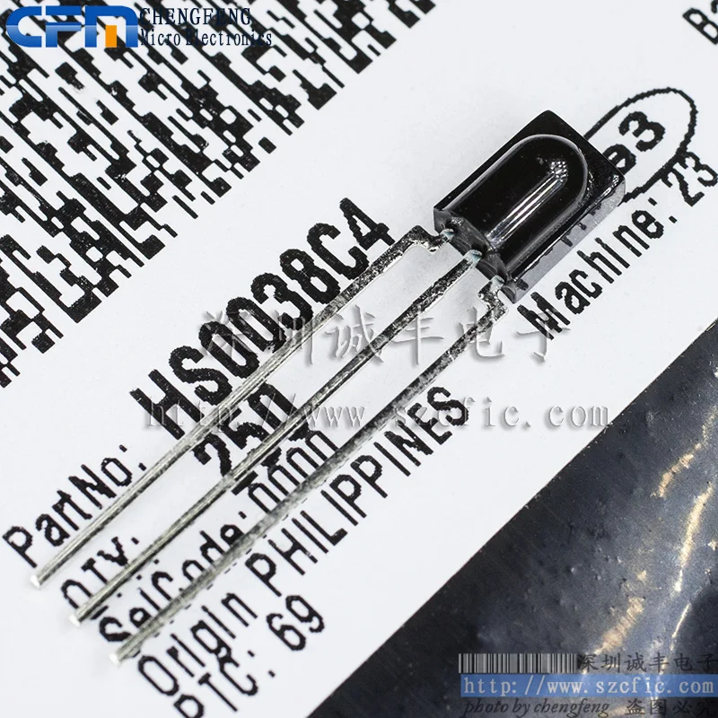 

10 шт. HS0038C4 HS38C4 38 кГц оригинальная новая быстрая доставка