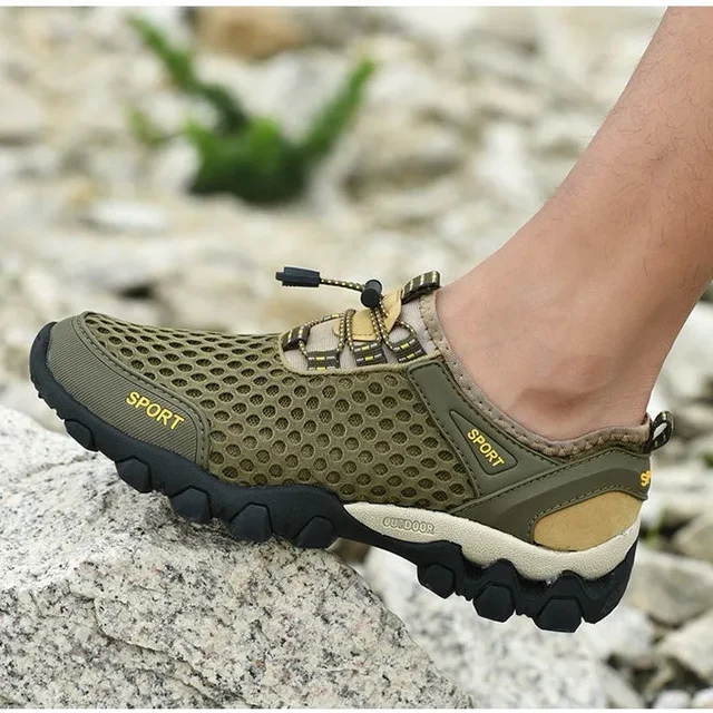 Non Slip Shoes Women Breathable Mesh Trail Shoes For Women, Hiking
