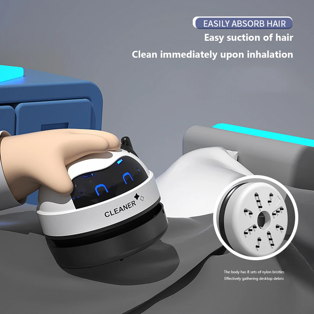 Tavolo manicure multifunzione con aspirapolvere e superficie in marmo