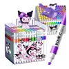 Sanrio Kuromi Cinnamoroll Cartoon Acrylic Marker Students Stackable Children'S Color Pen Paintbrush For Kindergarten Set Gifts 5
