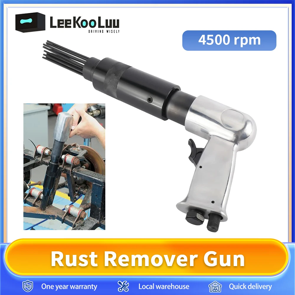 LeeKooLuu-Détartreur pneumatique multi-illac, outil de détartrage, poignée odor, élimination de la rouille, dissolvant de corrosion des scories, ébavurages, outil électrique professionnel