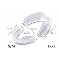 Anti Snoring Mouth Guard Set for Teeth Grinding with Storage Case Mouthguard Moldable Night Guards for Anti Teeth Grinding 2