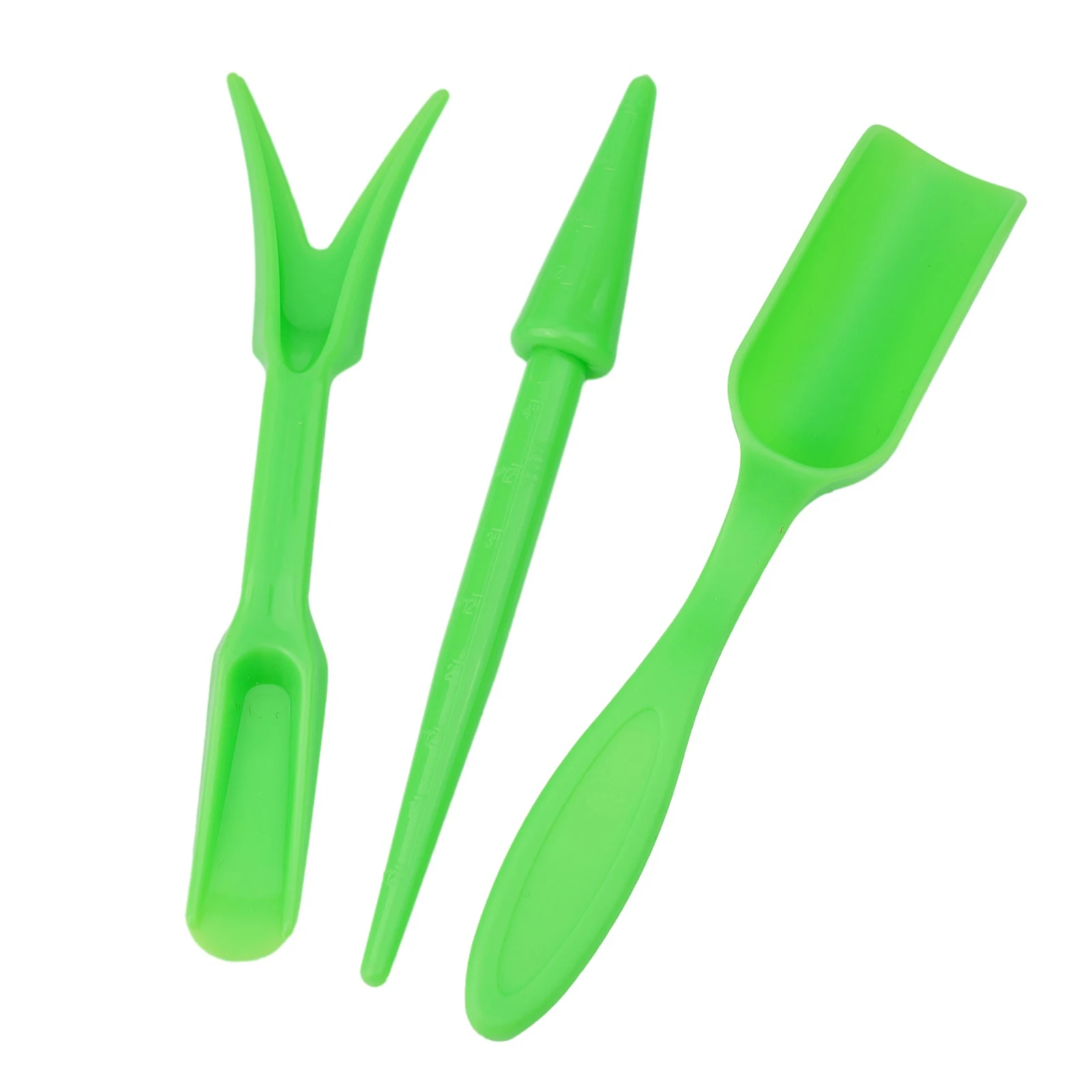4Pcs Plastic Sowing Shovel Scoop Bucket Spoon Garden Migration Kit For Fleshy Plant Transplantation Greenhouse Nursery Planting