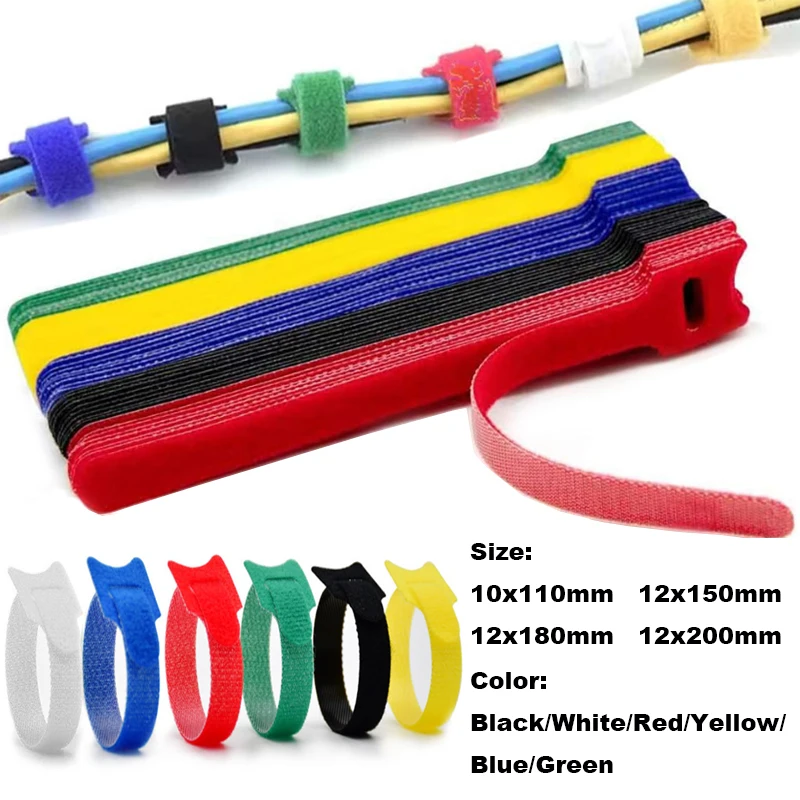 

25pcs Adjustable Plant Tie Multiple Colors Support Garden Accessorie Mouse Earphone Wire Management Nylon Cable Tie Garden Tools