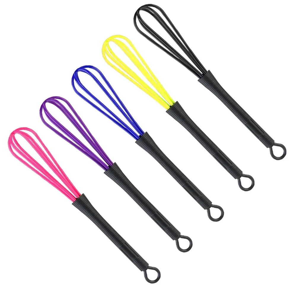 Hand Mixer Whisk Plastic Stirrer Drinks Salon Mixer Egg Blender Cordless Hand Dough Whisk Mini Stand Dye Cream Stirring Rod 1 Pcs