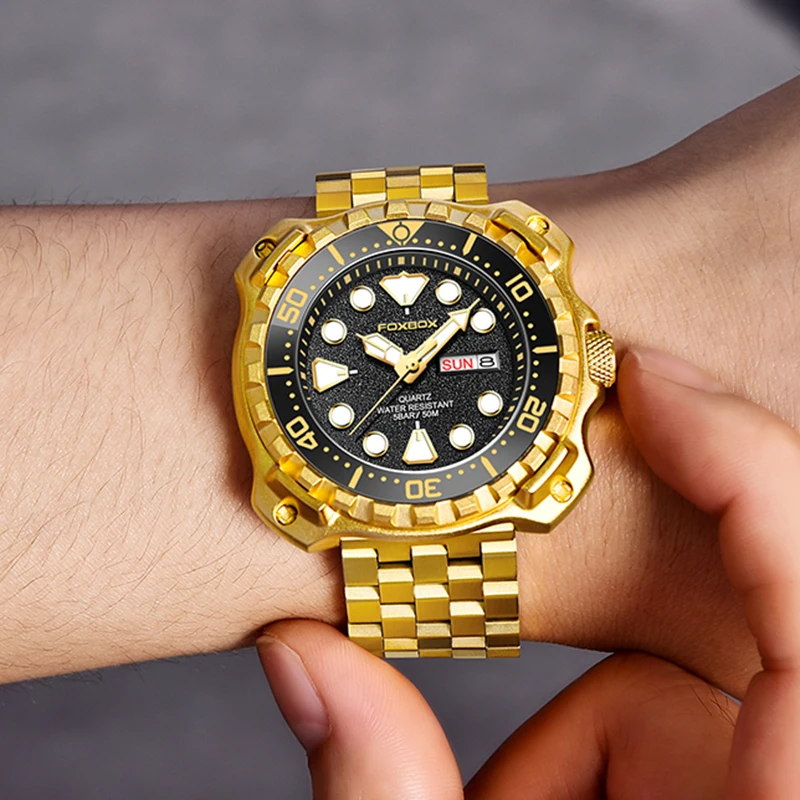 LIGE Top Brand Luxury Military Quartz Watch Men Business Sport Automatic Date Watches For Men Waterproof Chronograph Wristwath