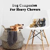 Dog Toy Dog Companion For Heavy Chewers Indestructible Plush Dog Toy For Large Dogs Indestructible Sturdy Bear Dog Squeaky Toy 3