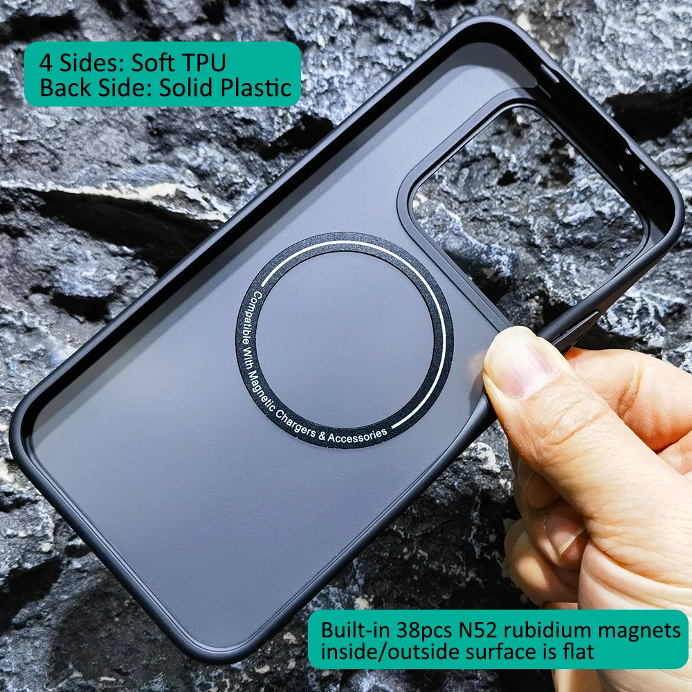 Magnetic Matte Frosted Case