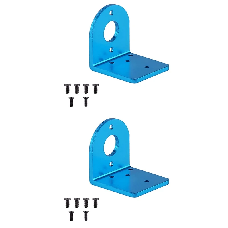 

2X Motor Mount, Adjustable For Rc Cars Motor Mount With Screws For Rc Cars 1:12 Wltoys 12428 12423 Fy-03