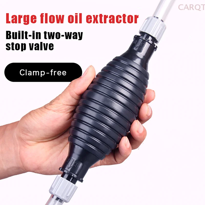 Hand Fuel Pump Car Fuel Tank Sucker Oil Transfer Pump Petrol Diesel Liquid Manual Saver For Gas Gasoline