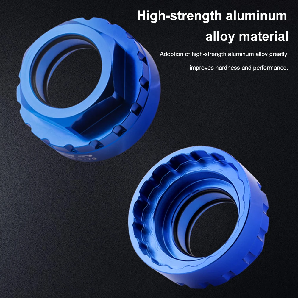 12 Speed Direct Mounting Disc Removal Tool Aluminum Alloy Bike Direct Mount Repair Tool for Shimano M7100/M8100/M9100 XT