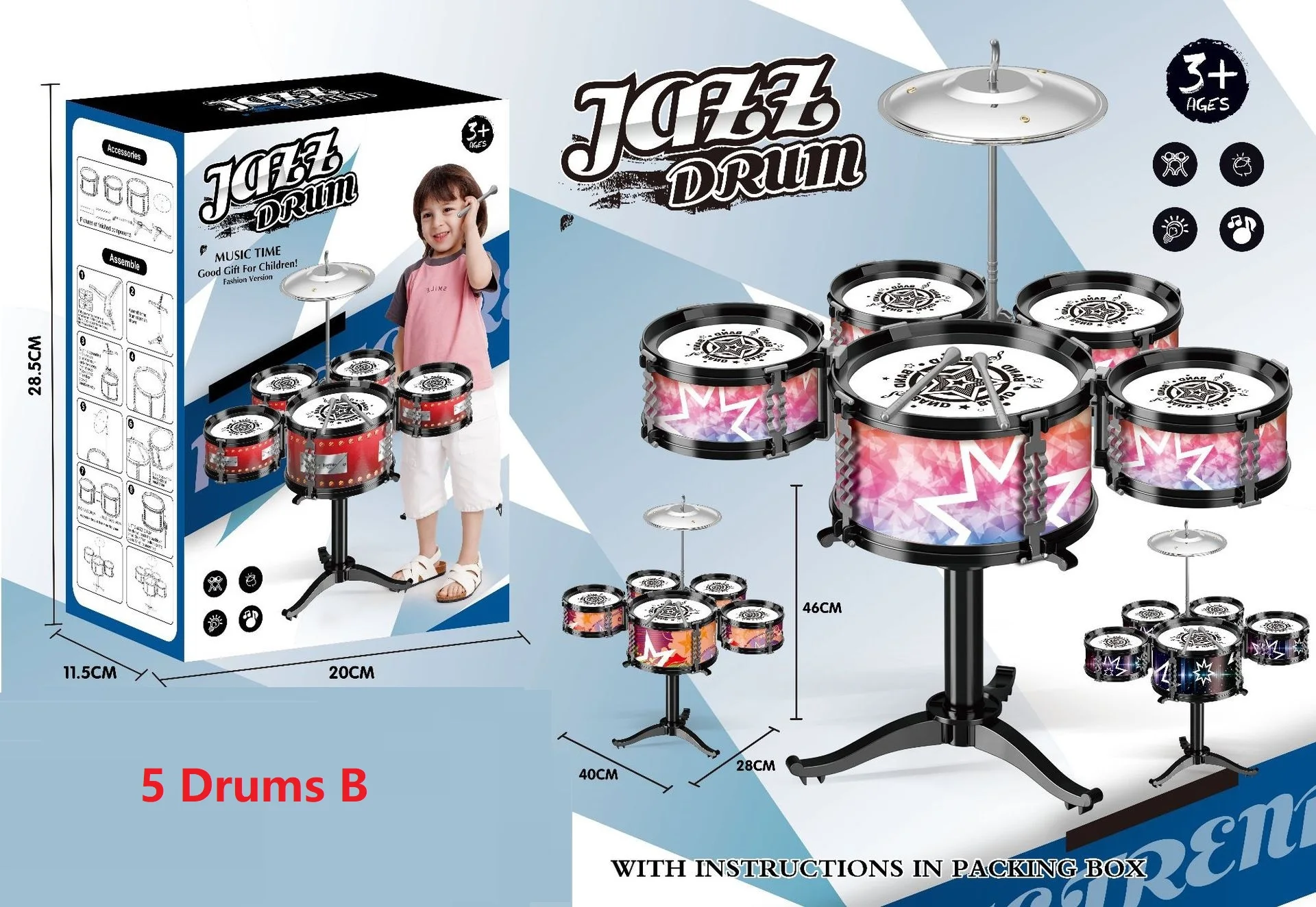 5 Drums B