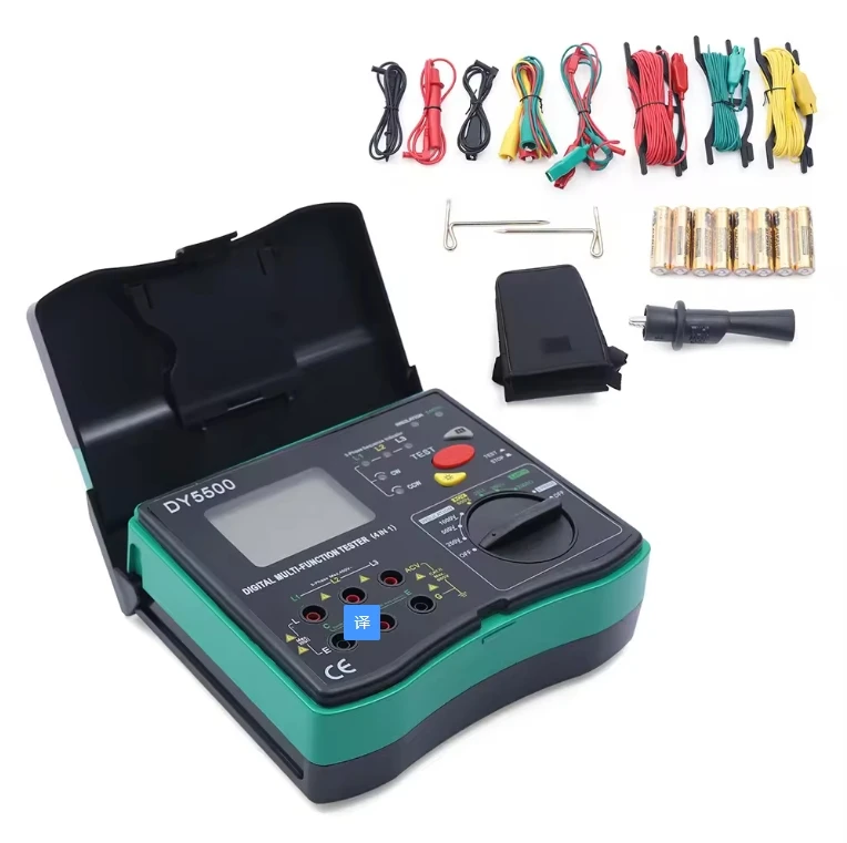 YYHC- New Insulation Tester Earth Tester Meter Voltmeter Phase Indicator 4 in 1