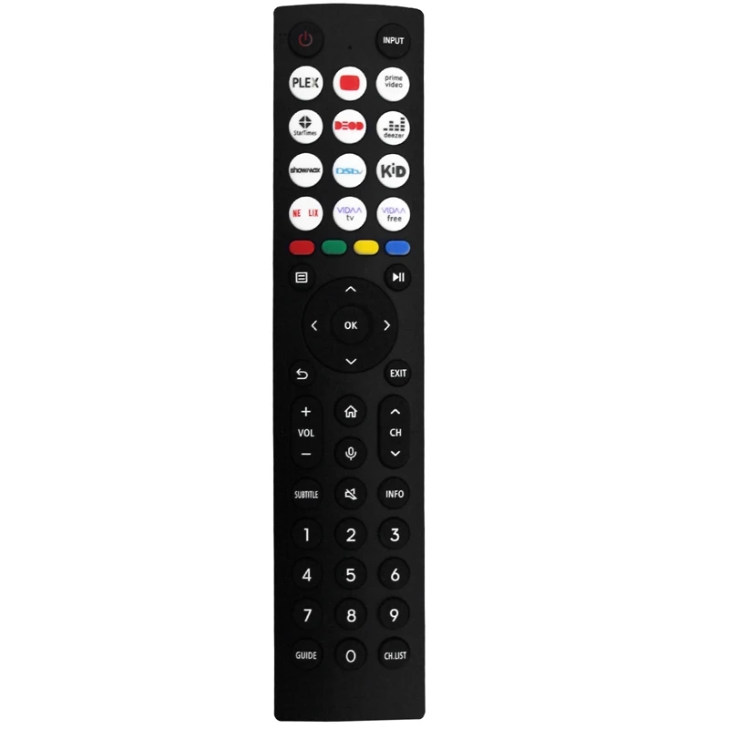 Sostituisci Il Telecomando Muslimex Per Hisense Smart Tv 50 A53Fuv 55 A51Huv 65A51Huvhu Nessuna Funzione Vocale Facile Installazione