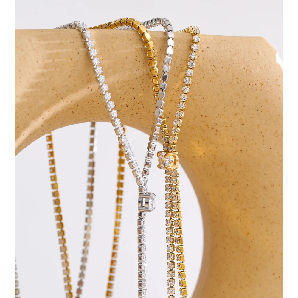 Yhpup Fantasy Necklace Cubic Zirconia
