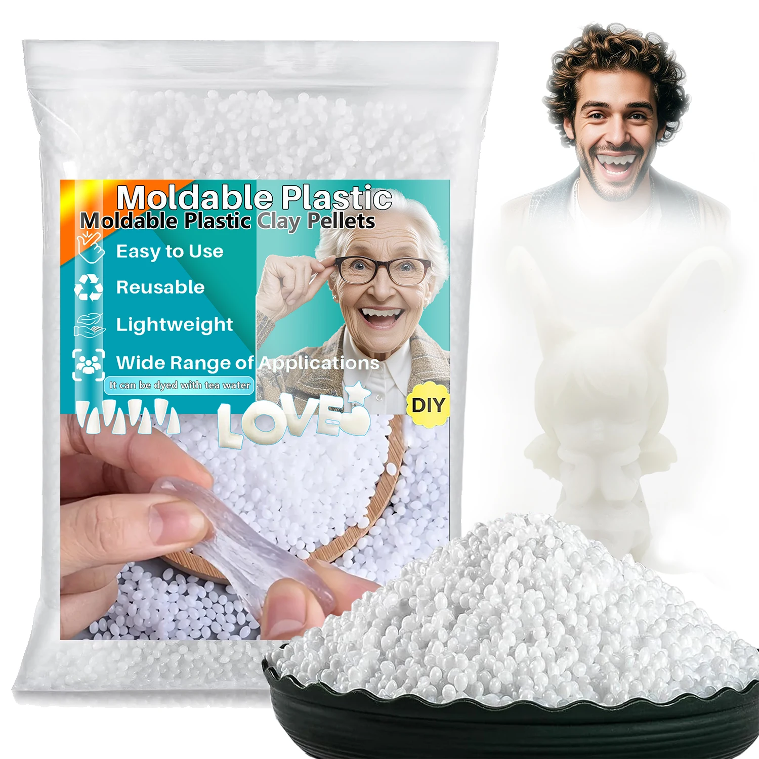 Moldable Thermoplastic Beads 1