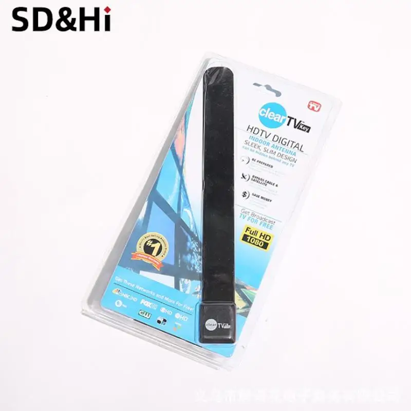 1Pc Nuovo Digital Antenna Tv Stick Clear Smart Tv Switch Antenna Hdtv Free Tv Accessori Digitali Strumento