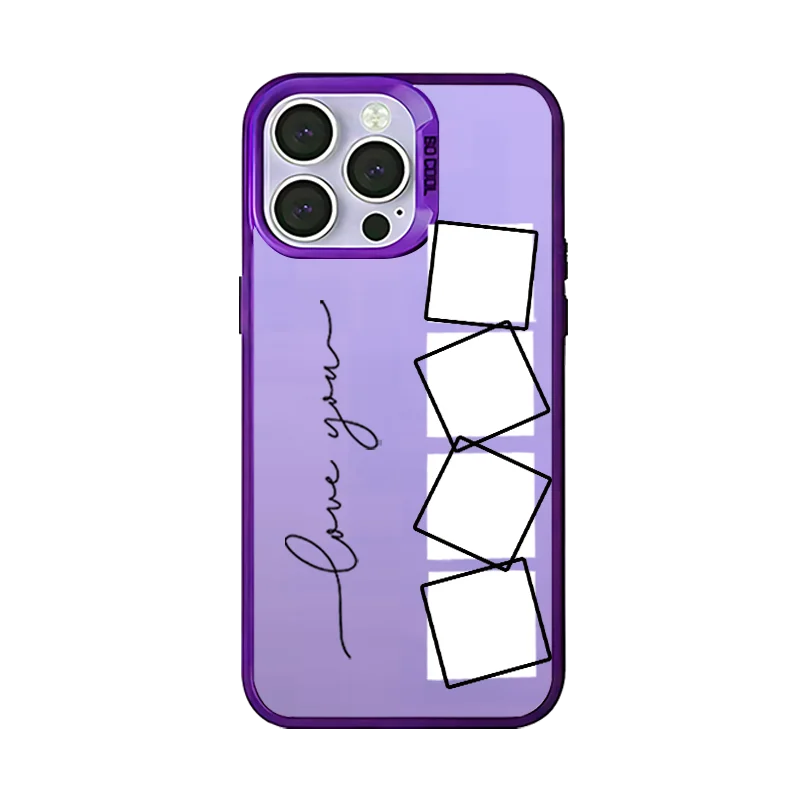 Customizable Multi-Photo Phone Case Cover