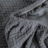 1/2/3/4 Seater Sofa Cover for Living Room Elastic Thick Jacquard Sofa Slipcover L-shaped Corner Armchair Couch Cover Need 2 2