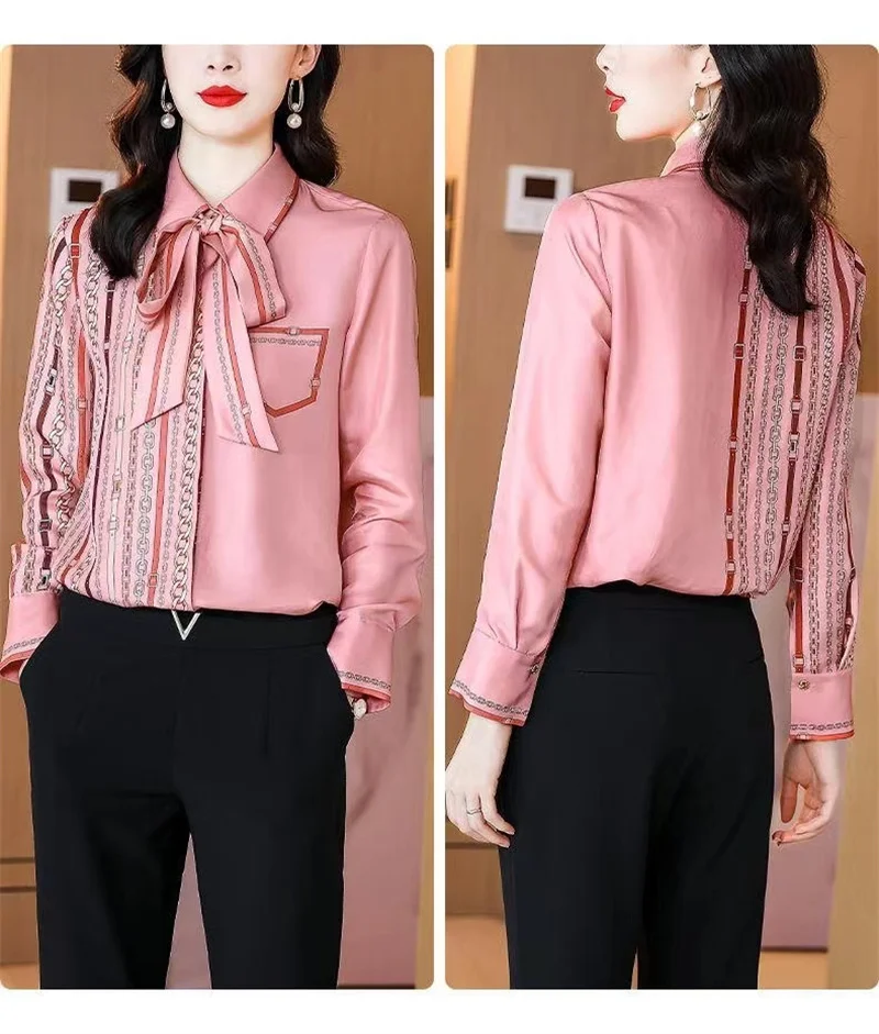 Polo Ralph Lauren Women Elegant Lady Formal Blouses Women Office