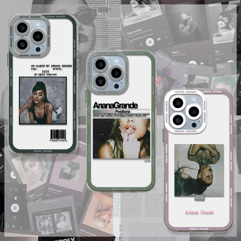 Ariana Grande Stylish Phone Case - Premium Design Mobile Cover