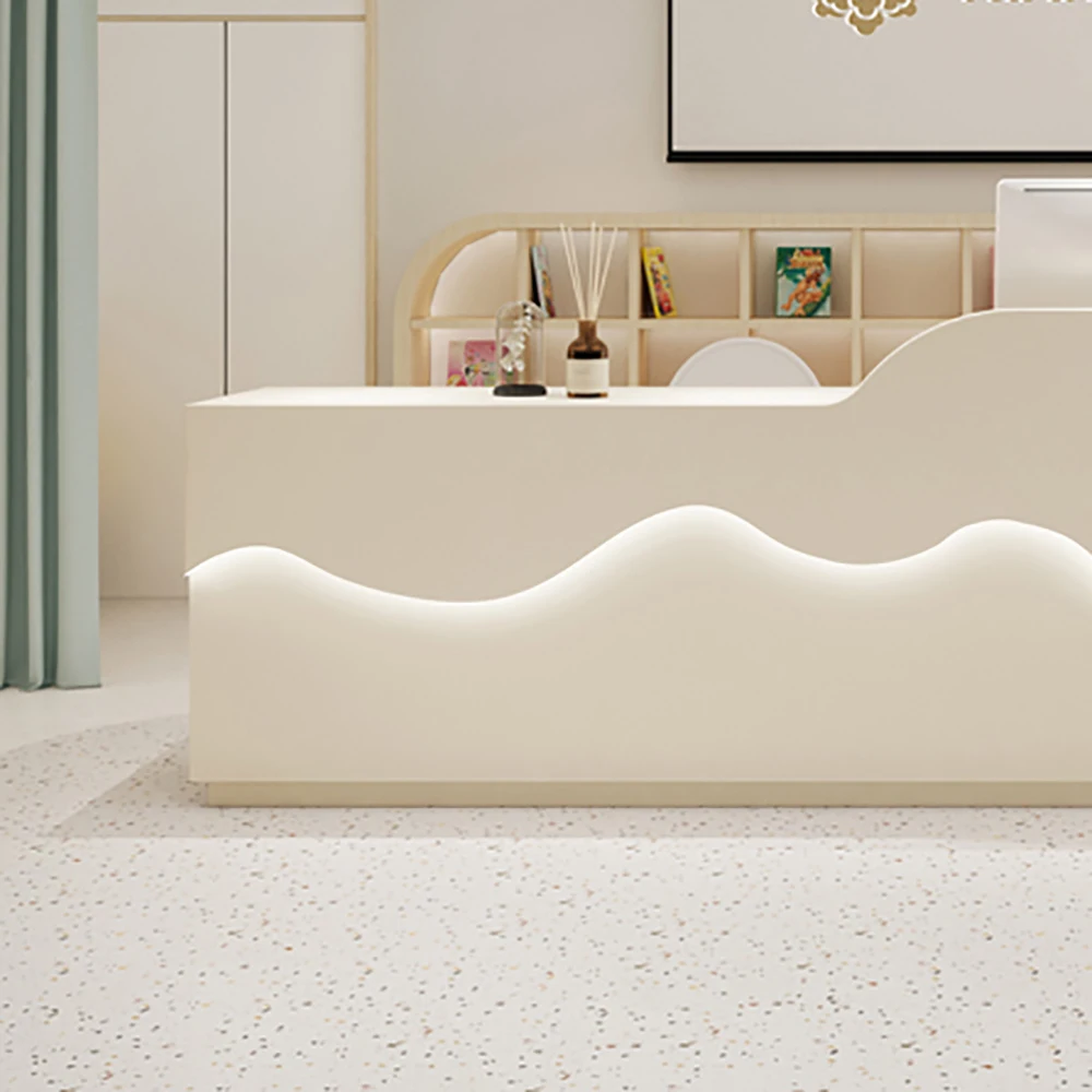 Glamour Nordic Bar Counter Cabinet Modern Elegant Delicacy Simple Reception Desks Luxury Unique Mostrador Commercial Furniture