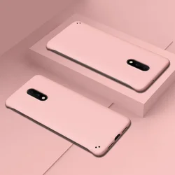 Ultra Thin Candy Color Matte Hard Plastic Frameless Phone Case - OnePlus 13 (Pink)