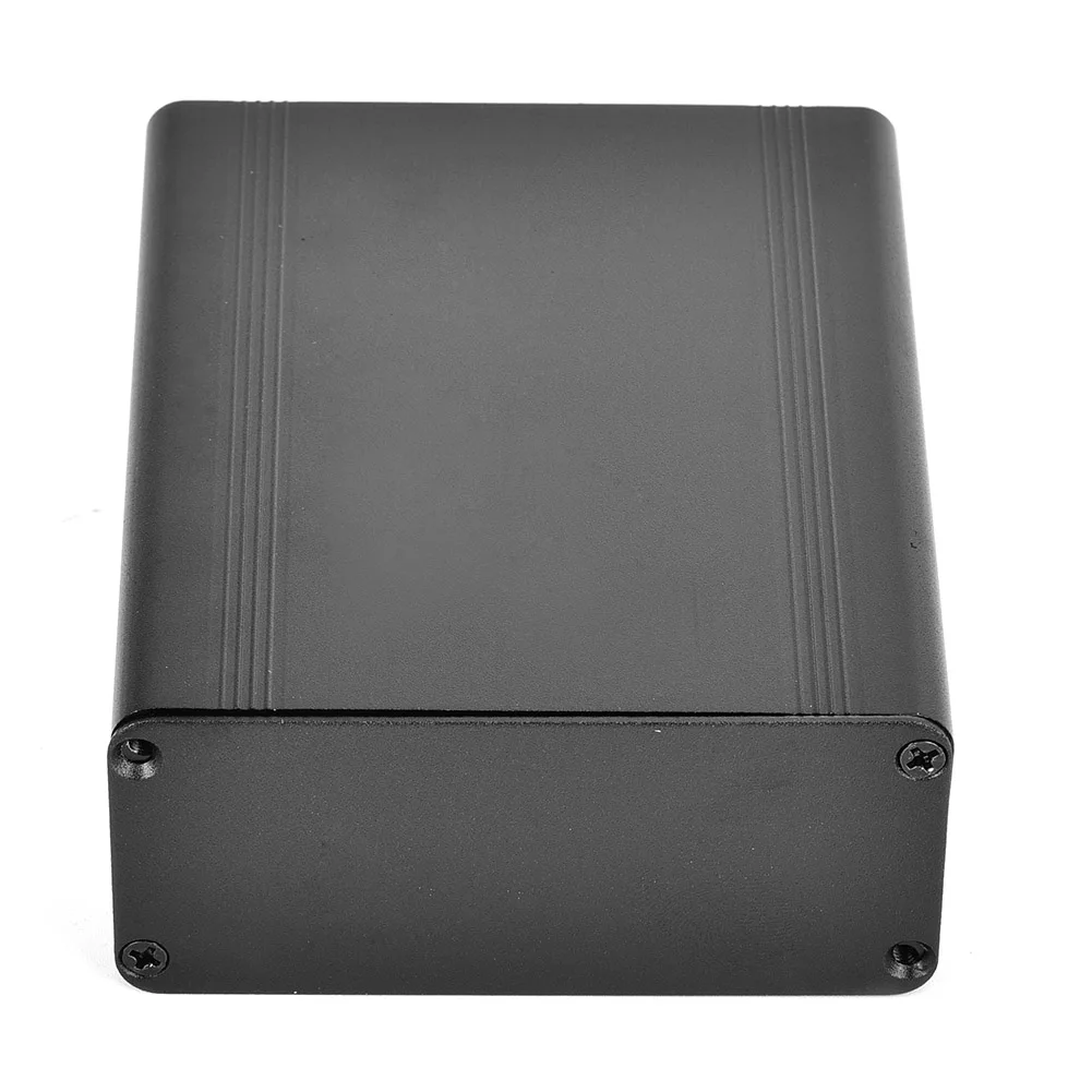 Aluminum Alloy Project Box Sandblast Oxidized Black Enclosure Electronic Case 3d printer enclosure patch panel enclosure