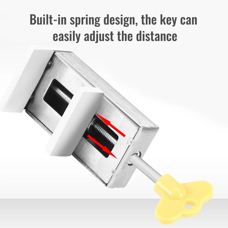 2x Adjustable Window Security Locks Sliding Sash Stopper Child Safety for Protec window lock