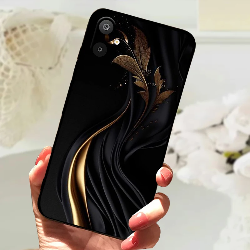 Fashionable Shockproof Silicone Phone Case - Soft TPU Back Cover