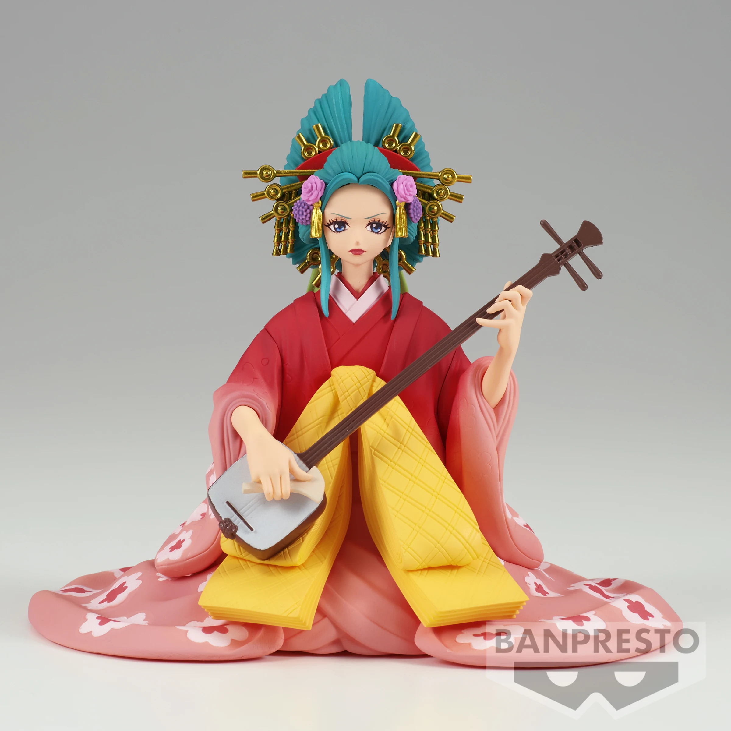 

Bandai Original One Piece Anime DXF THE GRANDLINE LADY EXTRA KOMURASAKI PVC Action Figures 100mm Figurine Toys