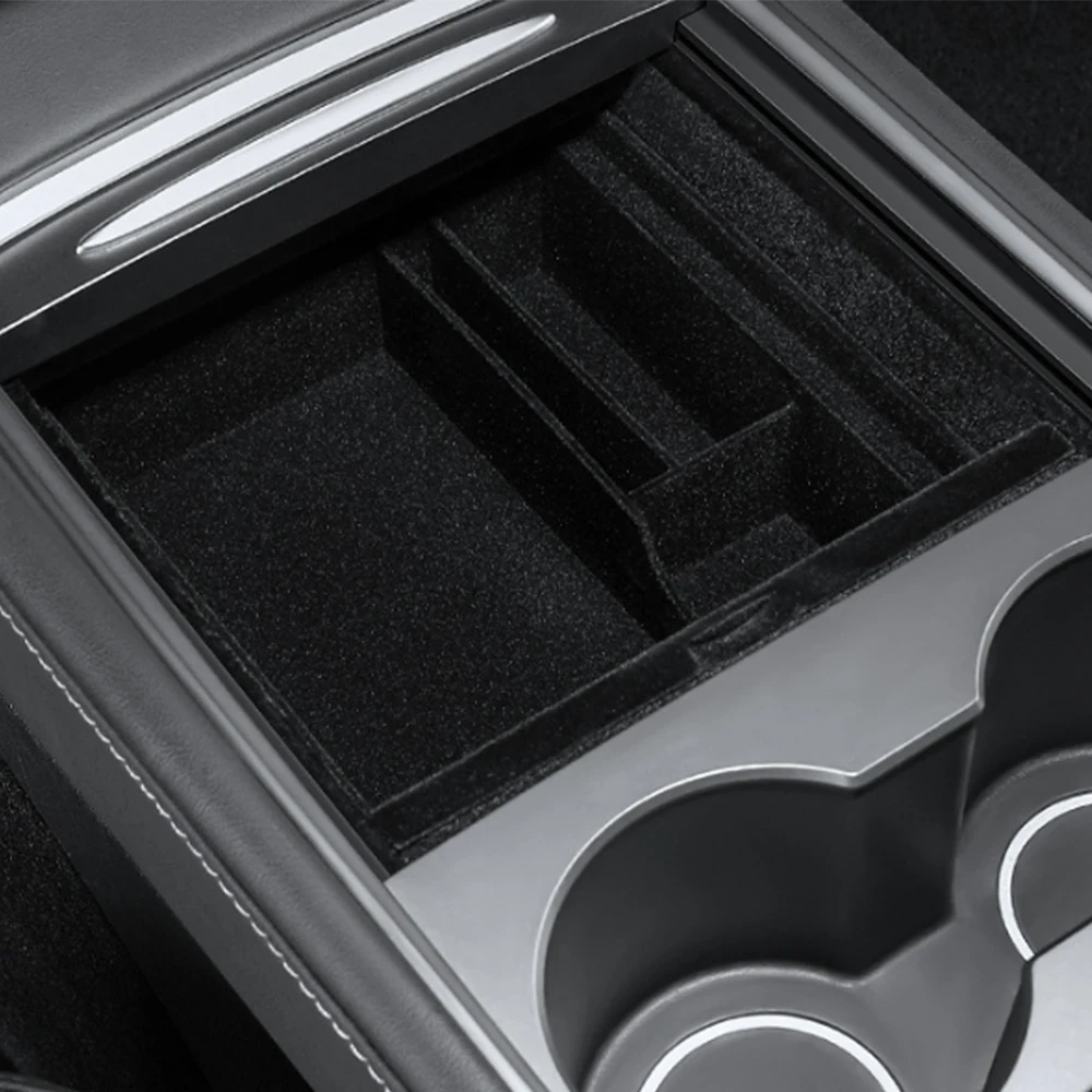 Center Console Front Organizer For Tesla Model 3/Y 2016 2017 2018 2019 2020 2021 2022 2023 Console Storage Box Accessories 6