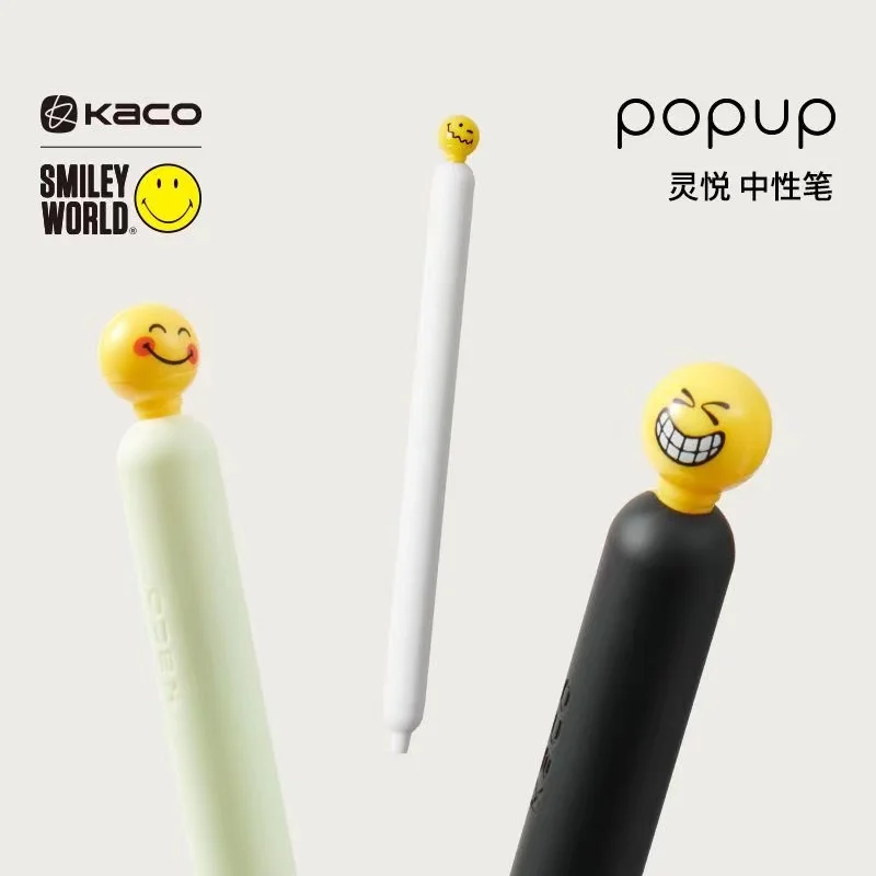 Kaco★ KACO SMILEYWORLD Kawaii Gel Pen Smile Head ST Pen Head