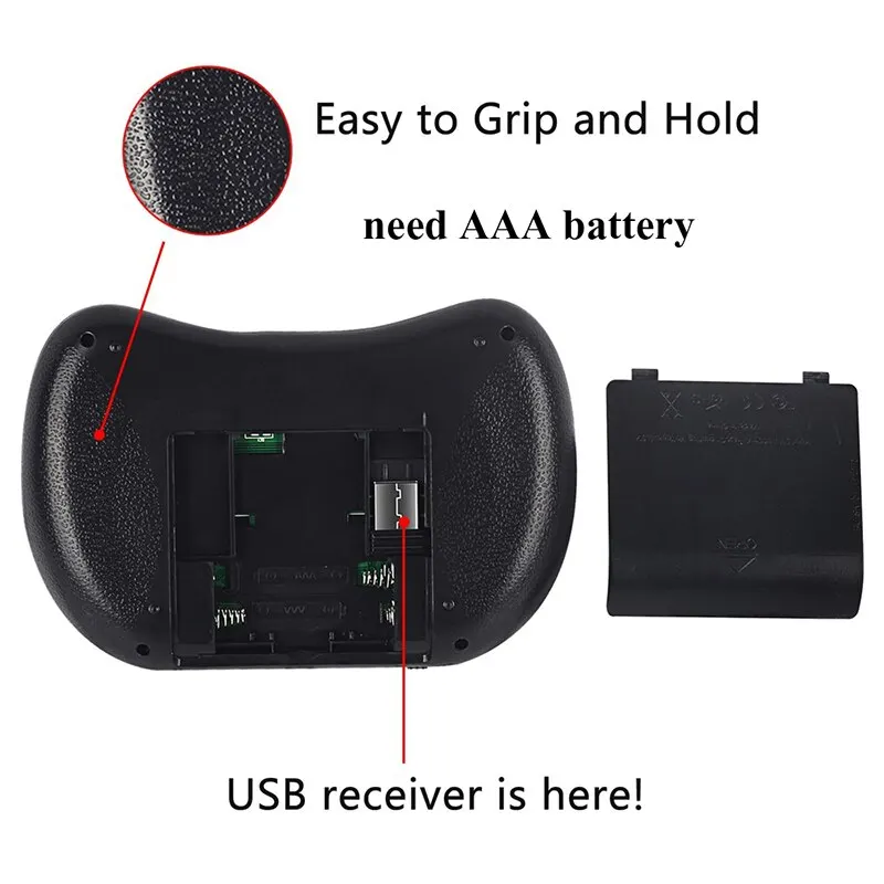 Wireless Keyboard I8 Mini 2.4G Air Mouse Remote Touchpad for Android TV Box PC