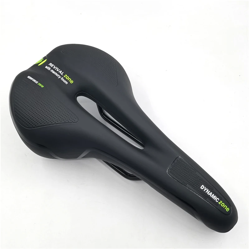 Mountain Bike Saddle PU Leather Hollow Soft Comfortable Seat Breathable MTB Cushion Bicycle Cycling bicycle saddle bicycle seat cushion bike riding cushion
