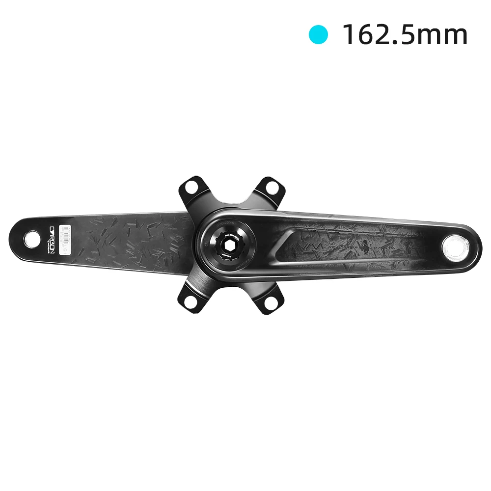 Lexon-Road-超軽量カーボン自転車クランクセット,365g, 24mm,165