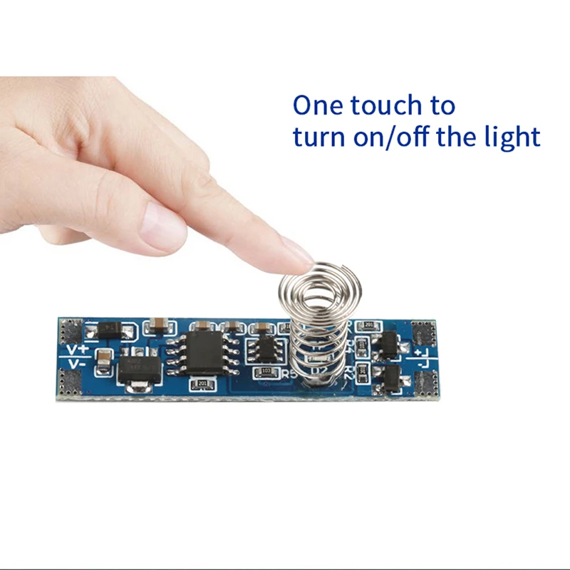 5v12v 24v 3A Turn On/off Dimmable Touchless Ir Hand Sweep Wave Wardobe Cabinet PIR Induction Sensor Switch