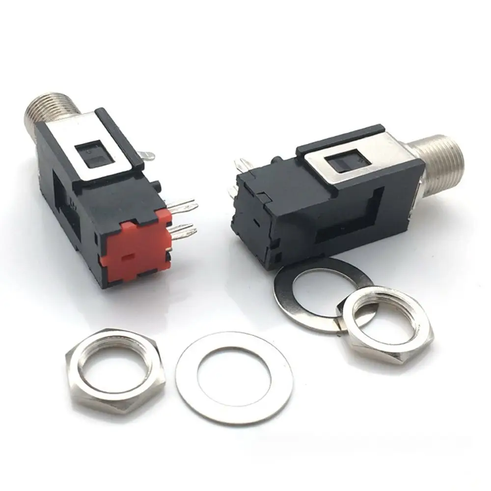 Premium 6.35mm Audio Connector with Thread Lock System