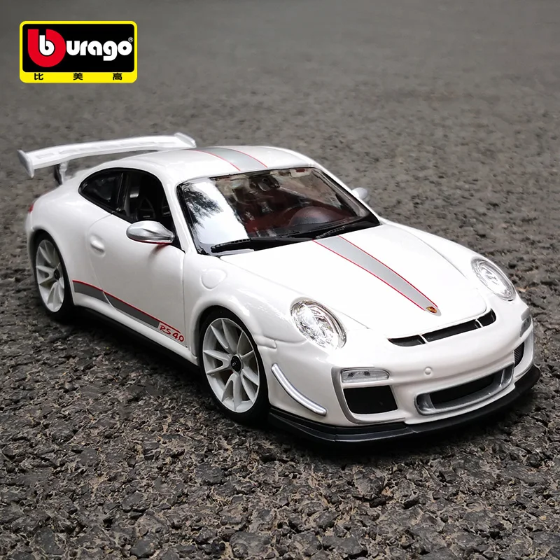 

Bburago 1:18 Porsche 911 GT3 RS 4.0 Alloy Car Model High Simulation Diecast Metal Toy Vehicle Car Model Collection Children Gift