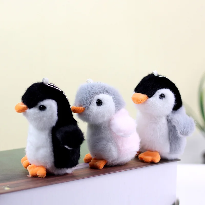 ZAKOL New Kawaii Cute Penguin Plush Doll Keychain Stuffed Animal Toy Bag Pendants Decor Birthday Holiday Gifts for Boys Girls S8c4b0c931c934bb4aefb62180c672553x